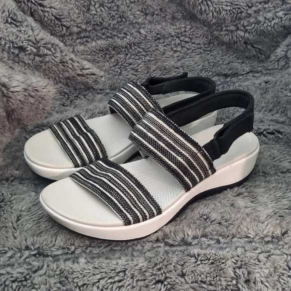 Clark's Cloudstepper Arla Women's Sandals Sz 8 - Picture 2 of 5